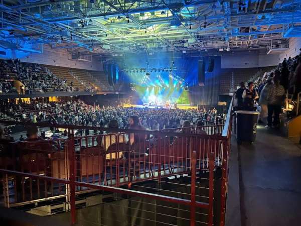 Harrah's Cherokee Center, section: 203, row: A, seat: 1