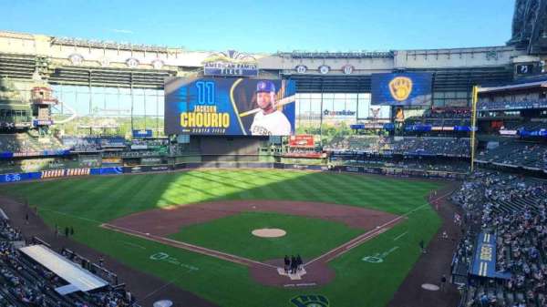 American Family Field, section: 331, row: 2, seat: 7