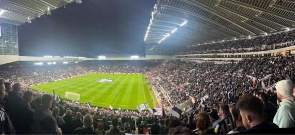 St James' Park, section: LS-L4T, row: L, seat: 13
