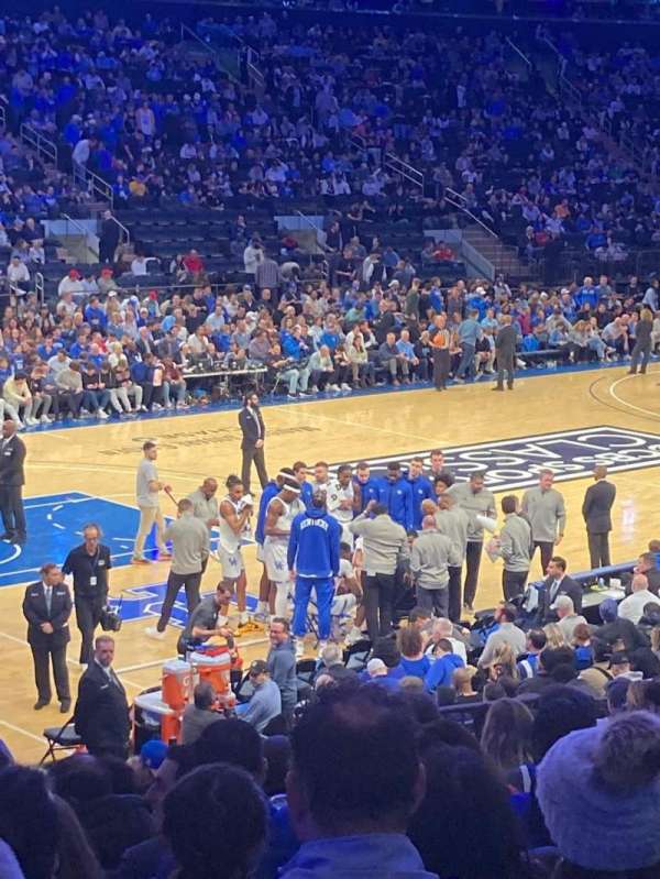 Madison Square Garden, section: 115, row: 17, seat: 1