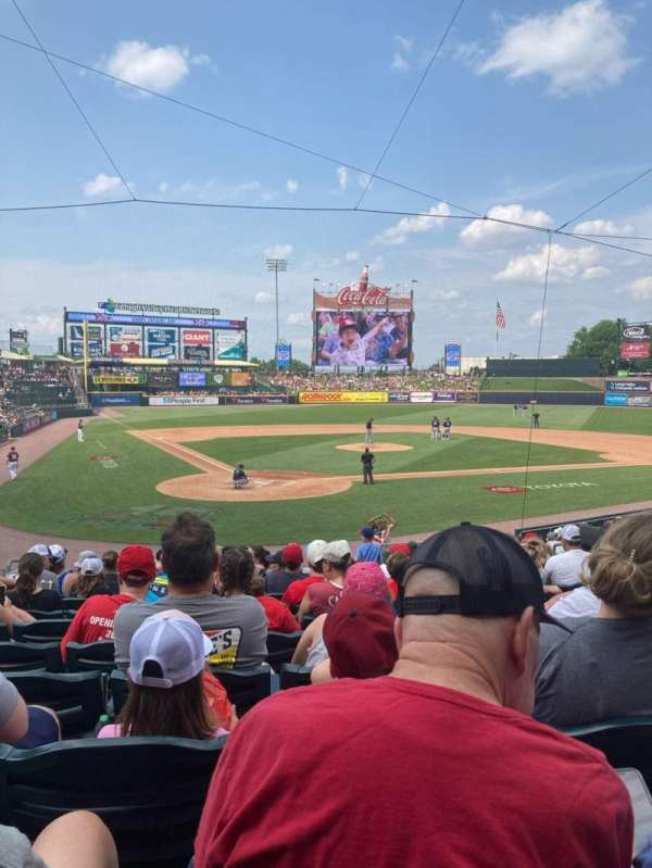 Coca-Cola Park, section: 110, row: V, seat: 6