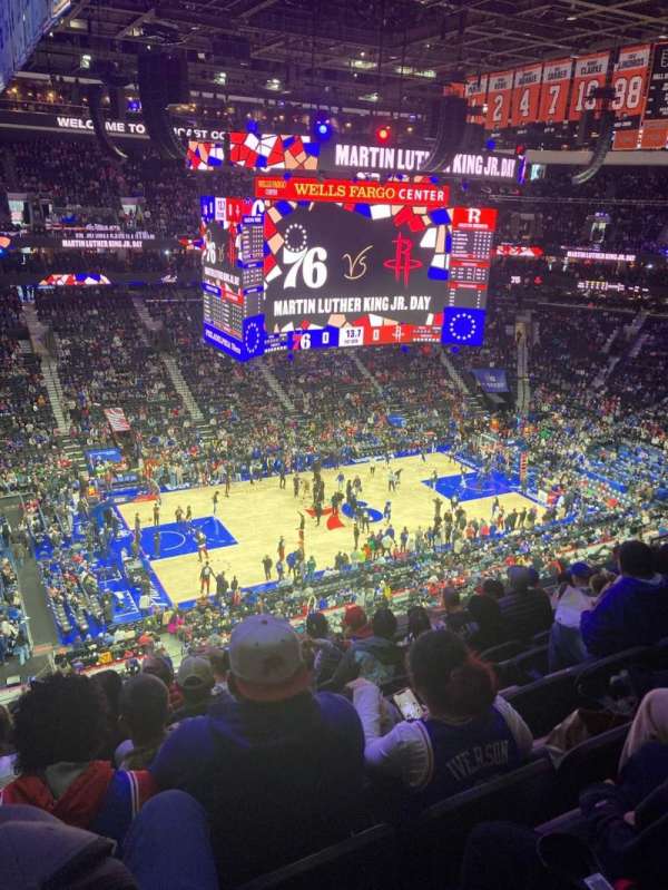 Xfinity Mobile Arena, section: 211, row: 8, seat: 8