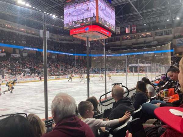 PPL Center, section: 118, row: 3, seat: 7
