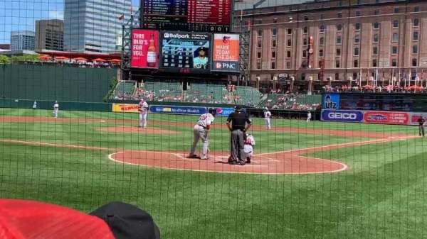 Oriole Park at Camden Yards, section: 40, row: 4, seat: 6