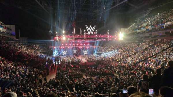 The O2, London, section: 106, row: V, seat: 182