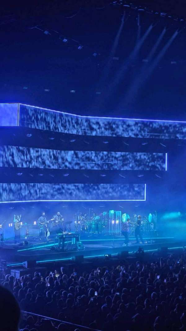 The O2, London, section: 102, row: P, seat: 60