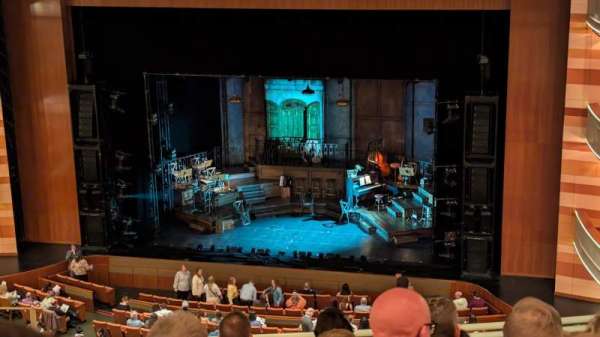 Eccles Theater, section: T2 Right, row: D, seat: 117