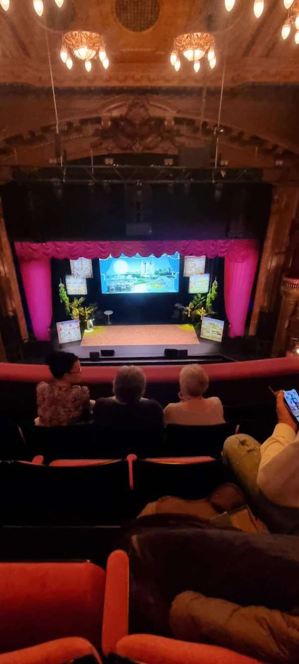 The London Palladium, section: Grand Circle, row: E, seat: 28