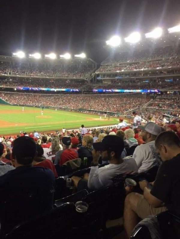 Nationals Park, section: 114, row: NN, seat: 19