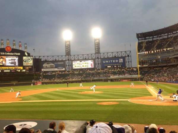 Rate Field, section: 136, row: 11, seat: 9