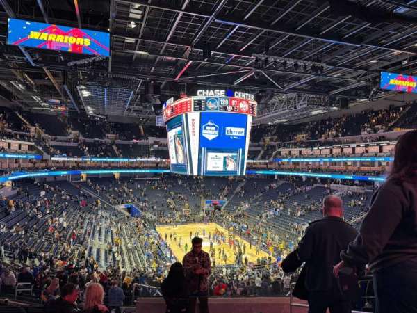 Chase Center, section: 129, row: 11, seat: 1