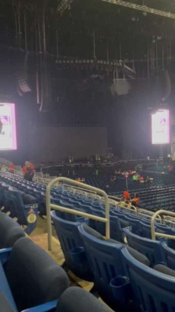Coliseo de Puerto Rico, section: 115, row: P, seat: 14