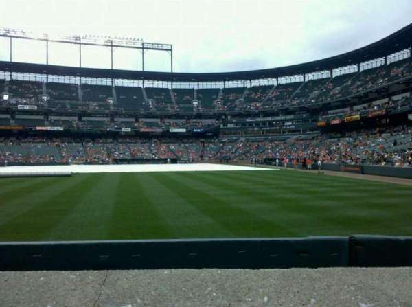 Oriole Park at Camden Yards, section: 80, row: 1, seat: 1