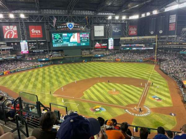 Chase Field, section: 319, row: 7, seat: 9