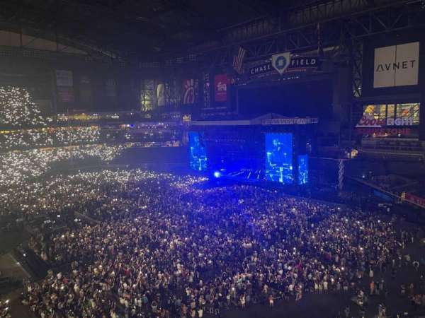 Chase Field, section: 306, row: 2, seat: 6