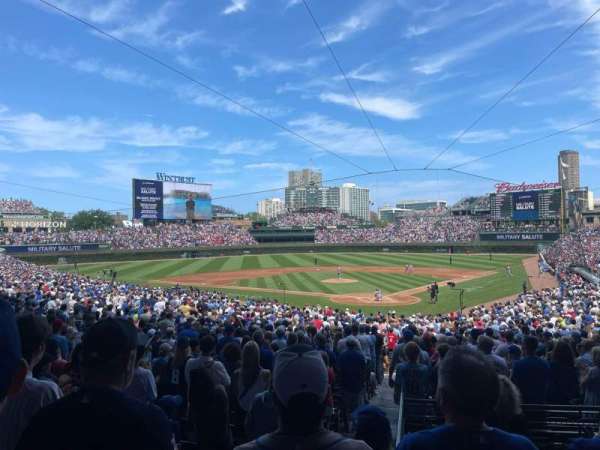 Wrigley Field, section: 216, row: 3, seat: 8