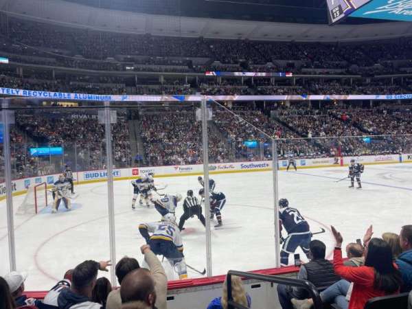 Ball Arena, section: 130, row: 5, seat: 1
