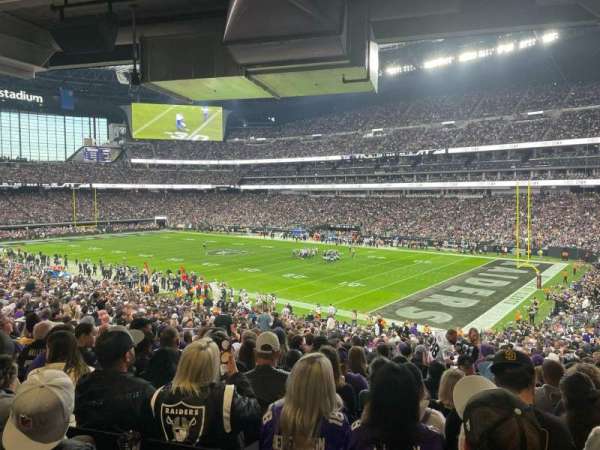 Allegiant Stadium, section: 128, row: 39, seat: 15