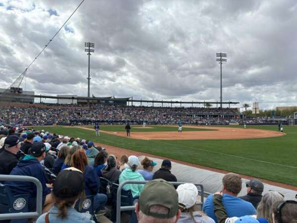 Peoria Sports Complex, section: 122, row: G, seat: 4