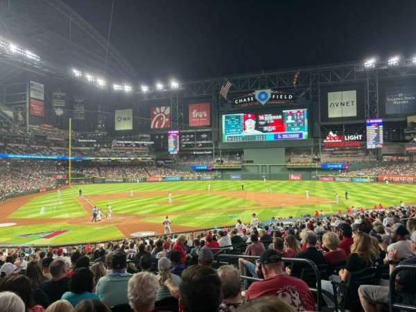 Chase Field, section: 119, row: 29, seat: 4