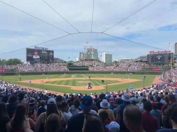 Wrigley Field, section: 117, row: 11, seat: 15