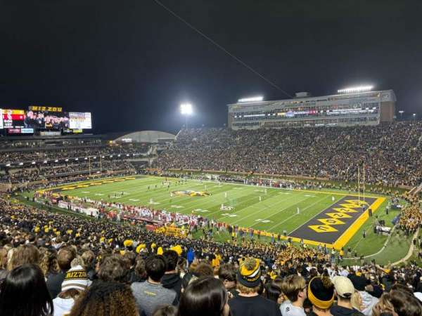 Faurot Field, section: 110, row: 66, seat: 12