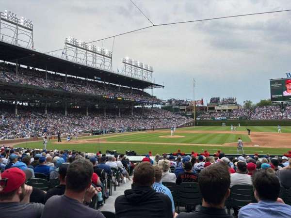 Wrigley Field, section: 124, row: 4, seat: 13