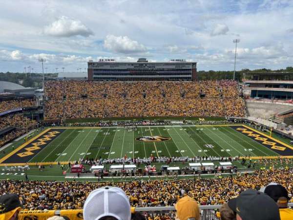 Faurot Field, section: 307, row: 3, seat: 5