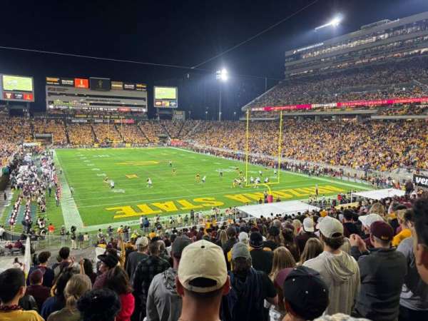 Mountain America Stadium, section: 120, row: 38, seat: 12