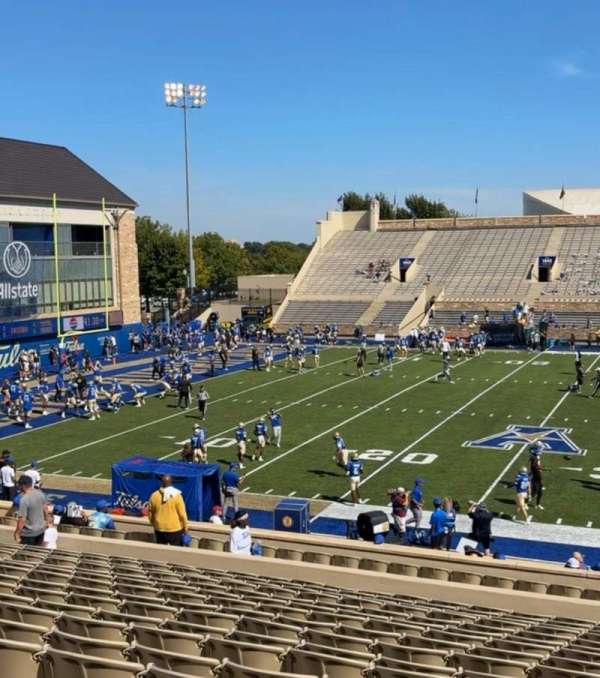 H. A. Chapman Stadium, section: 119, row: 25, seat: 7