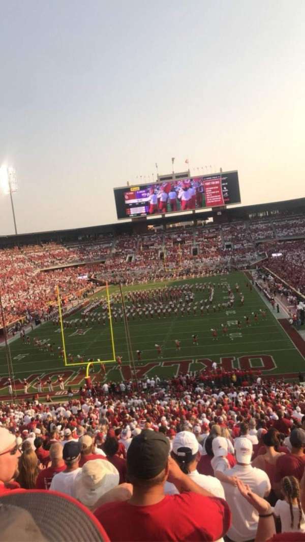Gaylord Memorial Stadium, section: 17, row: 64, seat: 5