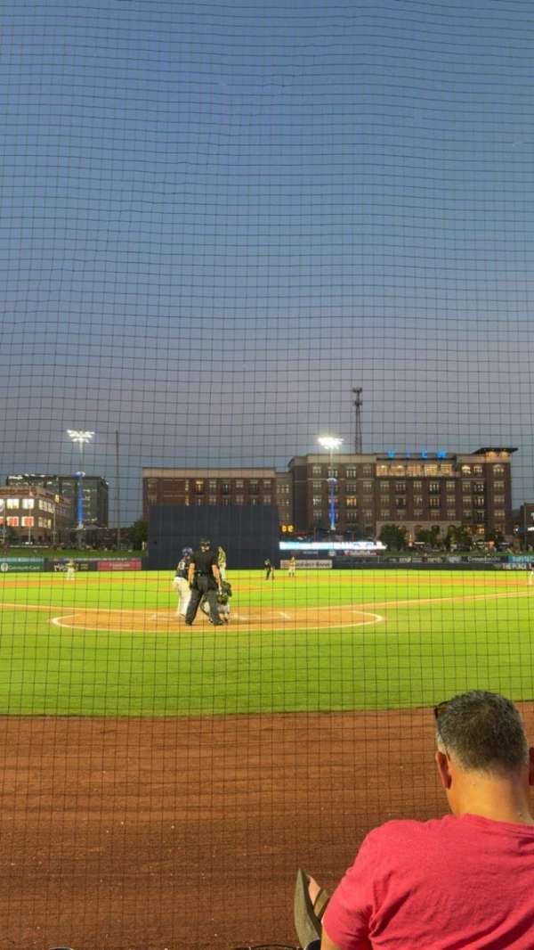 ONEOK Field, section: 109, row: 3, seat: 5