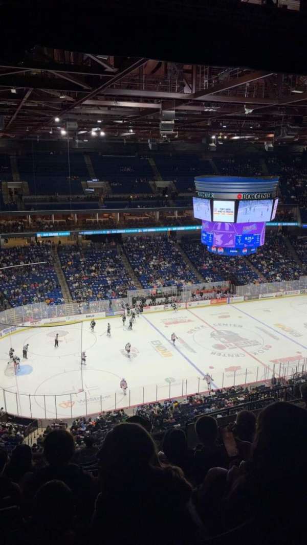BOK Center, section: 311, row: P, seat: 8