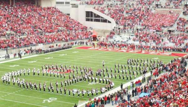 Ohio Stadium, section: 7B, row: 7, seat: 30