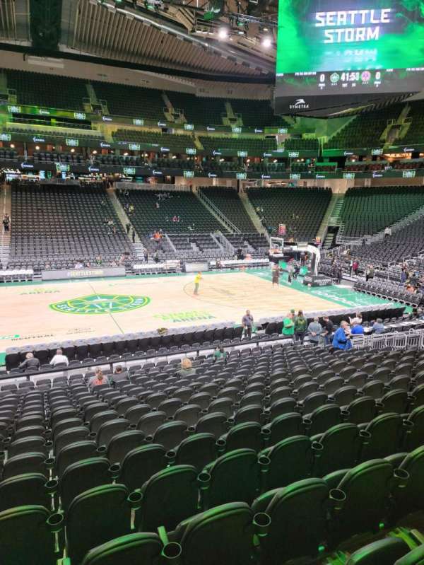 Climate Pledge Arena, section: 14, row: Q, seat: 19