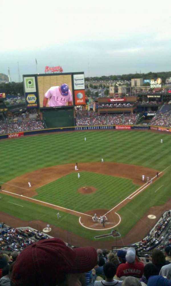 Turner Field, section: 402, row: 18, seat: 106
