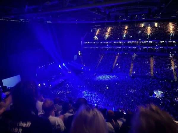 The O2, London, section: 404, row: K, seat: 534