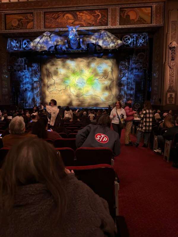 Hollywood Pantages Theatre, section: Orchestra C, row: V, seat: 101