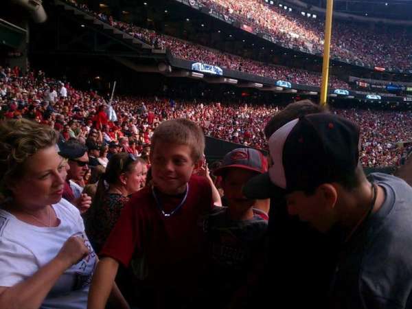 Chase Field, section: 105, row: 32, seat: 1
