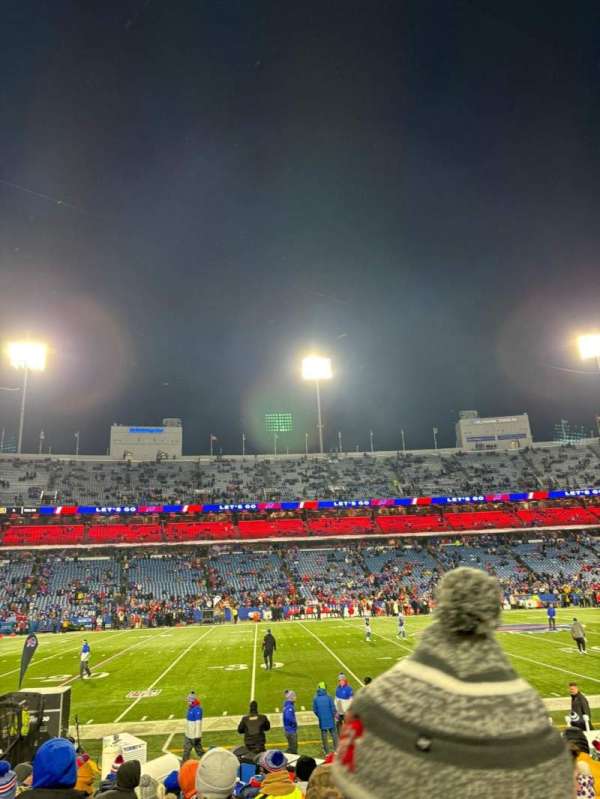 Highmark Stadium, section: 135, row: 12, seat: 11