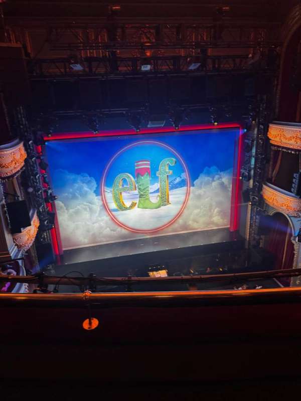 Aldwych Theatre, section: Dress Circle, row: B, seat: 19