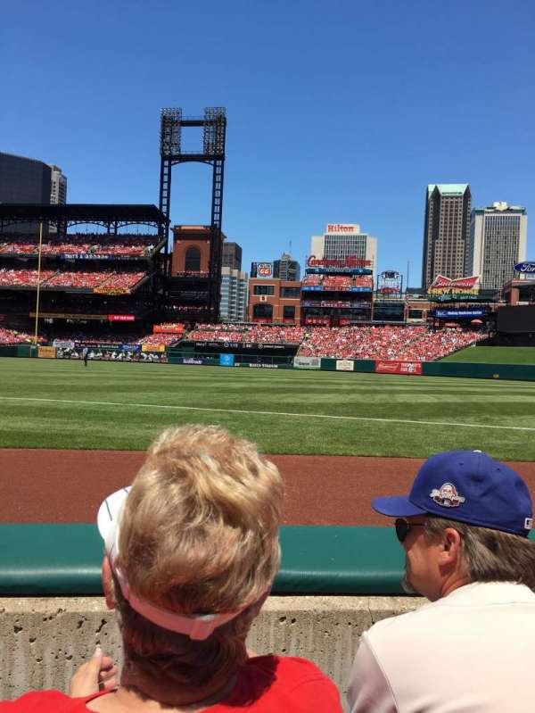 Busch Stadium, section: 137D, row: B, seat: 8