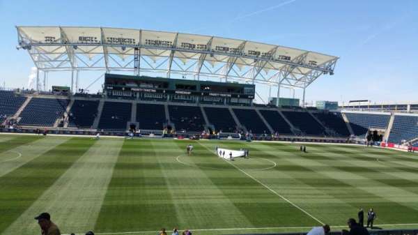 Subaru Park, section: 128, row: Z, seat: 20