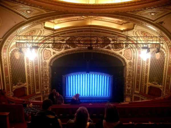Cadillac Palace Theater, section: Balcony C, row: P, seat: 313