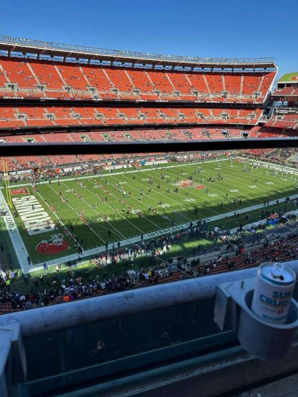Huntington Bank Field, section: 504, row: 1, seat: 8
