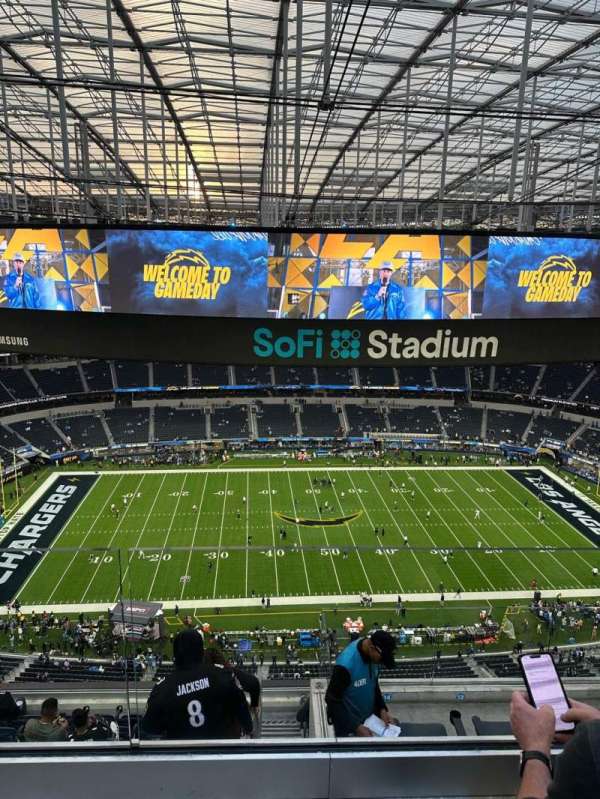 SoFi Stadium, section: 539, row: 2, seat: 13