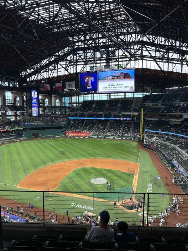 Globe Life Field, section: 214, row: 5, seat: 3