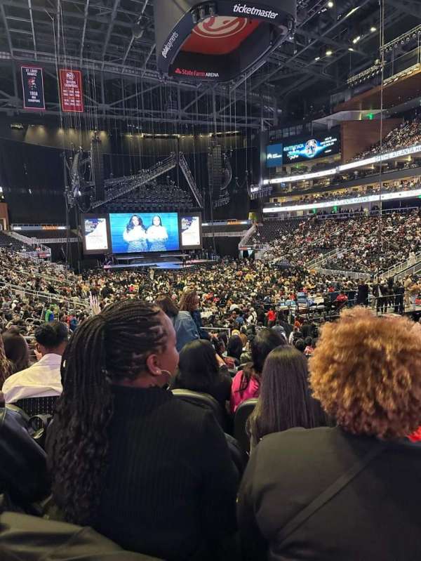 State Farm Arena, section: 115, row: L, seat: 11