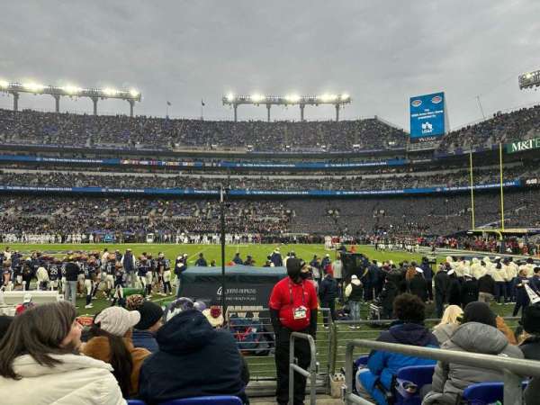 M&T Bank Stadium, section: 125, row: 6, seat: 1