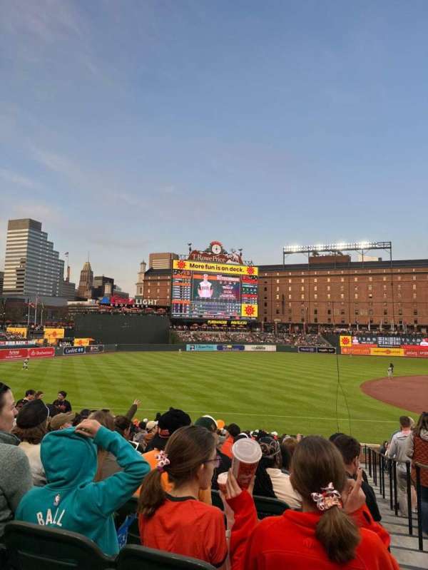 Oriole Park at Camden Yards, section: 60, row: 24, seat: 1